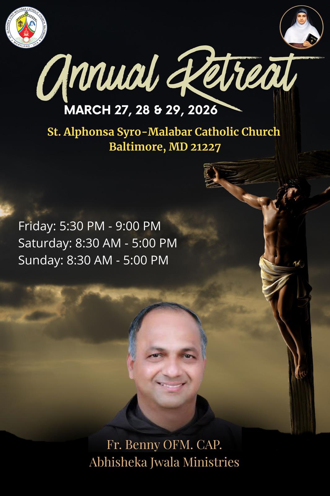 Lenten Retreat Schedule